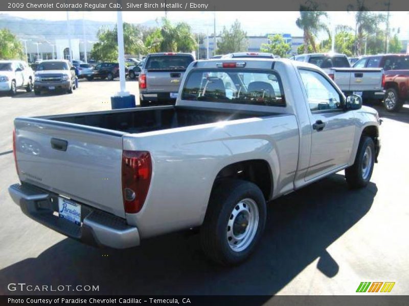 Silver Birch Metallic / Ebony 2009 Chevrolet Colorado Regular Cab