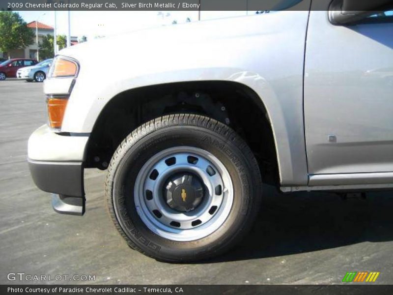 Silver Birch Metallic / Ebony 2009 Chevrolet Colorado Regular Cab