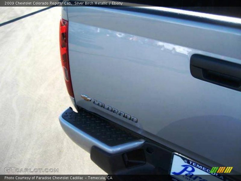 Silver Birch Metallic / Ebony 2009 Chevrolet Colorado Regular Cab