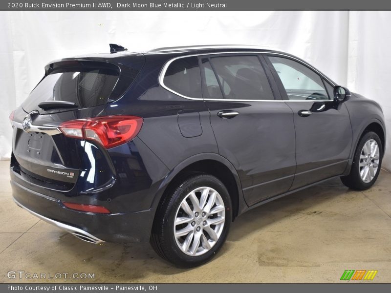 Dark Moon Blue Metallic / Light Neutral 2020 Buick Envision Premium II AWD