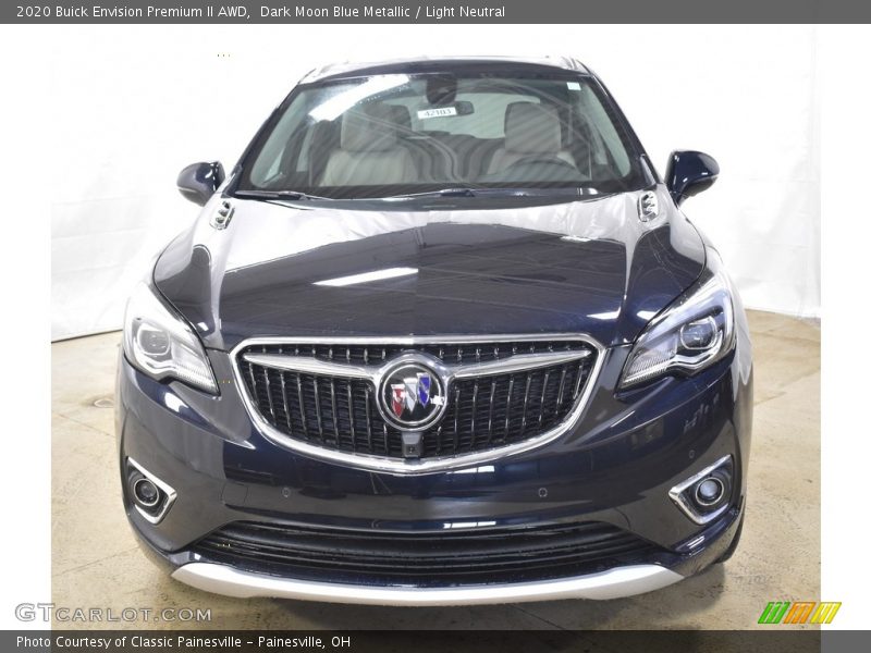 Dark Moon Blue Metallic / Light Neutral 2020 Buick Envision Premium II AWD