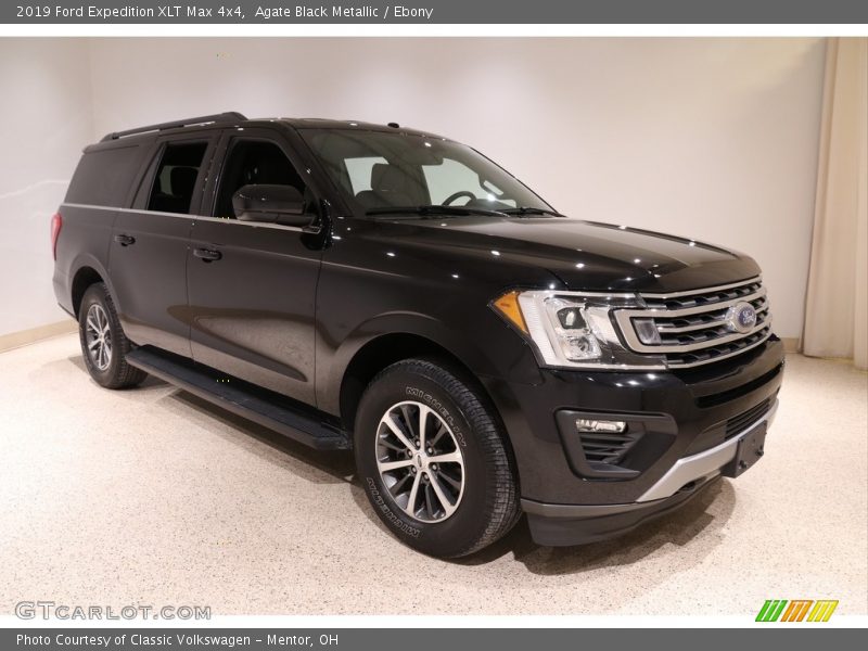 Agate Black Metallic / Ebony 2019 Ford Expedition XLT Max 4x4