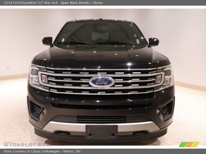 Agate Black Metallic / Ebony 2019 Ford Expedition XLT Max 4x4