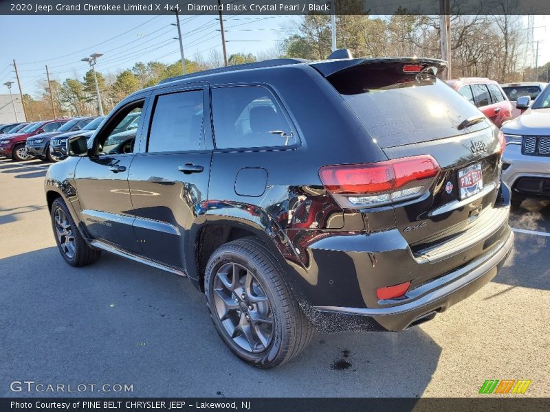 Diamond Black Crystal Pearl / Black 2020 Jeep Grand Cherokee Limited X 4x4