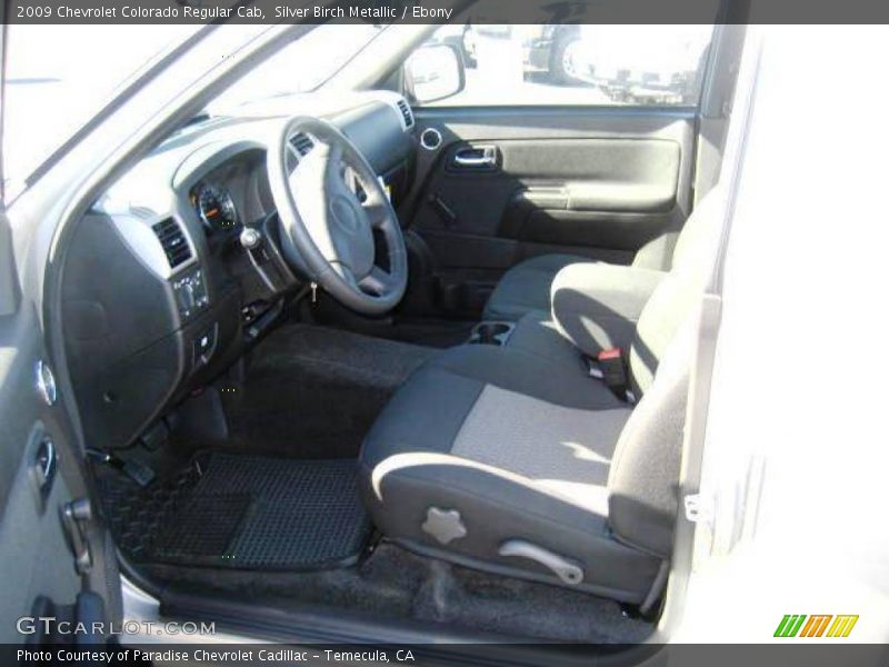 Silver Birch Metallic / Ebony 2009 Chevrolet Colorado Regular Cab