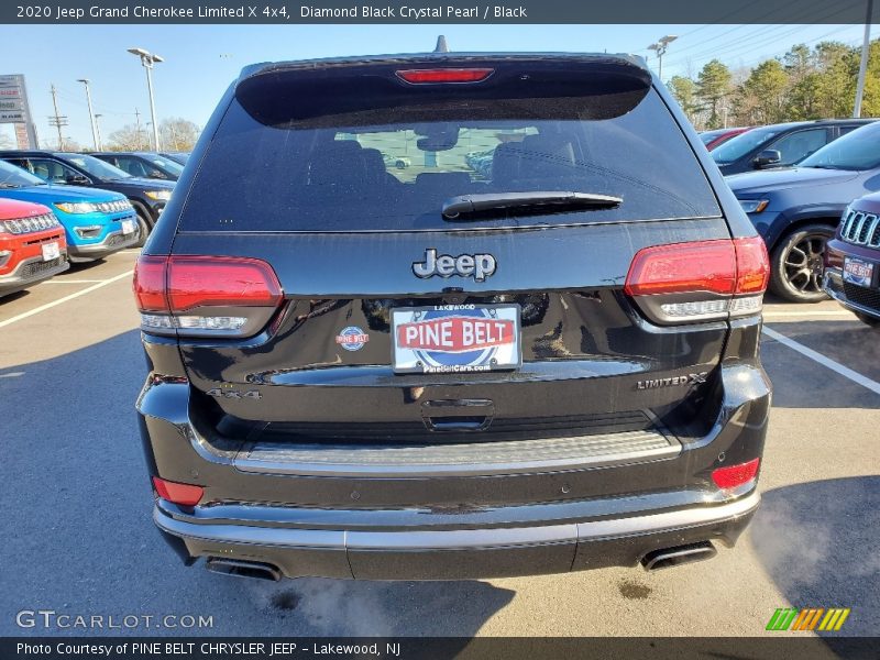 Diamond Black Crystal Pearl / Black 2020 Jeep Grand Cherokee Limited X 4x4