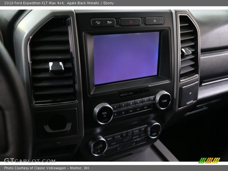 Agate Black Metallic / Ebony 2019 Ford Expedition XLT Max 4x4