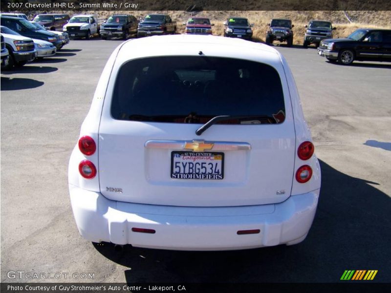 Summit White / Gray 2007 Chevrolet HHR LS