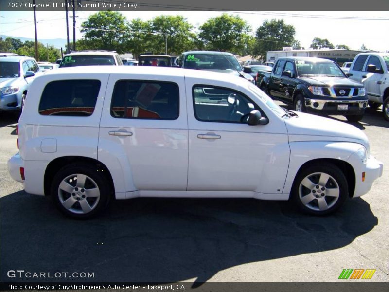 Summit White / Gray 2007 Chevrolet HHR LS