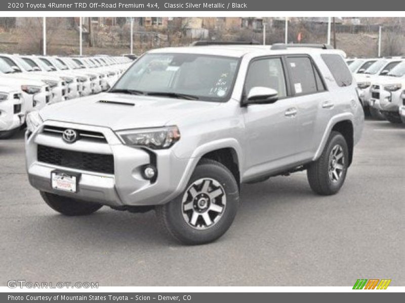 Classic Silver Metallic / Black 2020 Toyota 4Runner TRD Off-Road Premium 4x4