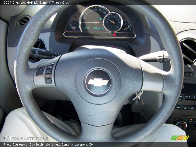 Summit White / Gray 2007 Chevrolet HHR LS