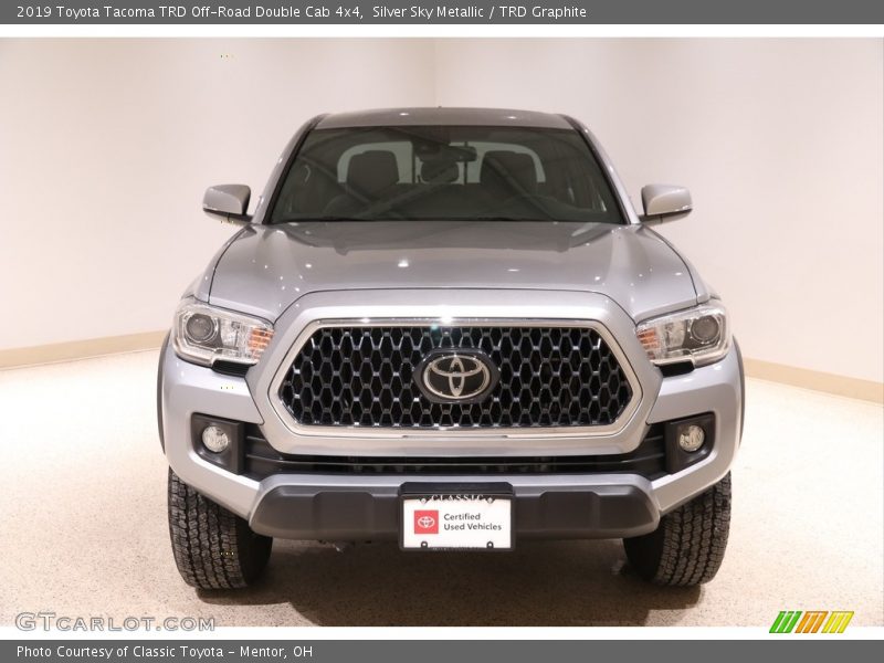 Silver Sky Metallic / TRD Graphite 2019 Toyota Tacoma TRD Off-Road Double Cab 4x4