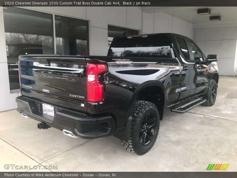 Black / Jet Black 2020 Chevrolet Silverado 1500 Custom Trail Boss Double Cab 4x4