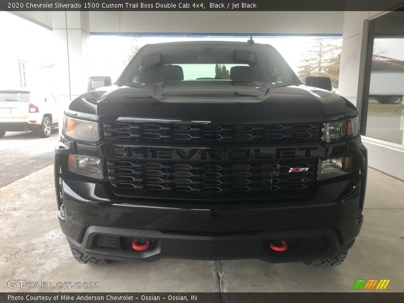 Black / Jet Black 2020 Chevrolet Silverado 1500 Custom Trail Boss Double Cab 4x4