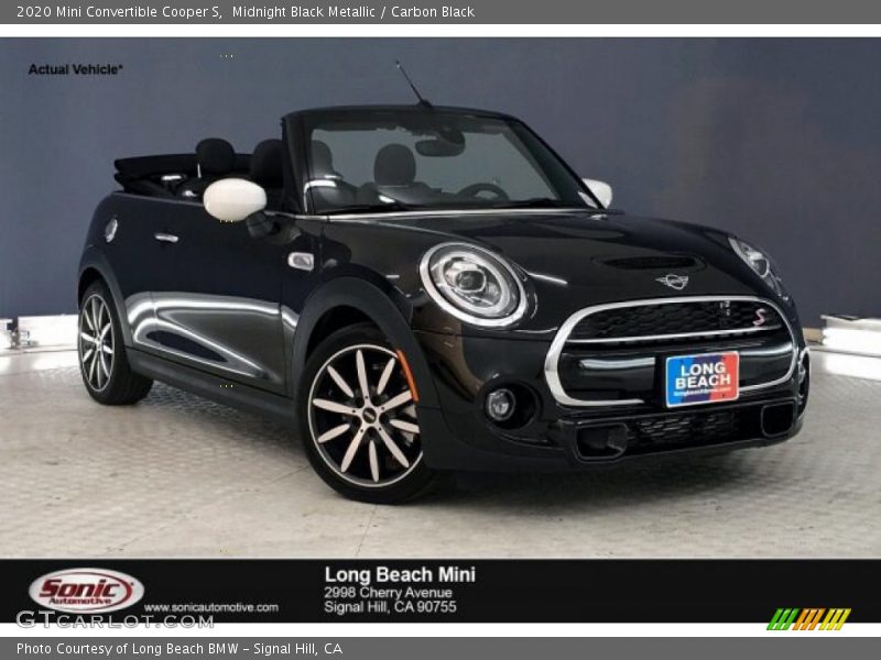 Midnight Black Metallic / Carbon Black 2020 Mini Convertible Cooper S