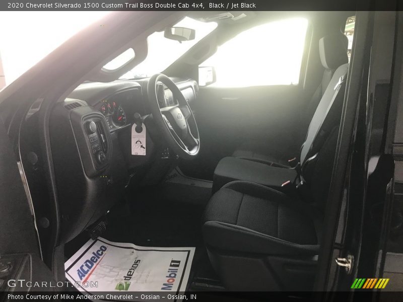 Black / Jet Black 2020 Chevrolet Silverado 1500 Custom Trail Boss Double Cab 4x4