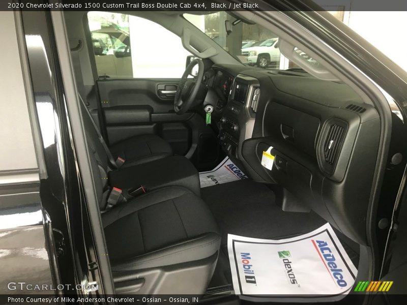 Black / Jet Black 2020 Chevrolet Silverado 1500 Custom Trail Boss Double Cab 4x4