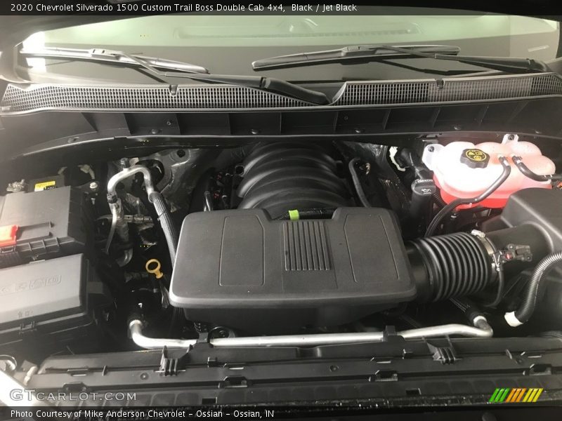 Black / Jet Black 2020 Chevrolet Silverado 1500 Custom Trail Boss Double Cab 4x4