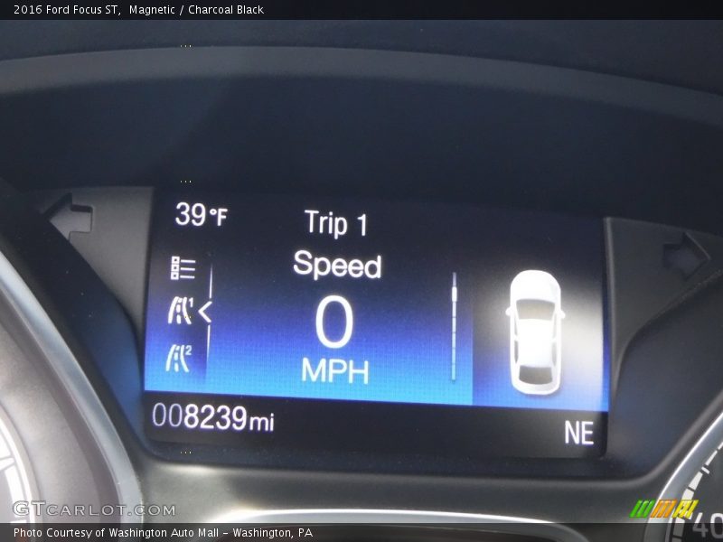 Magnetic / Charcoal Black 2016 Ford Focus ST