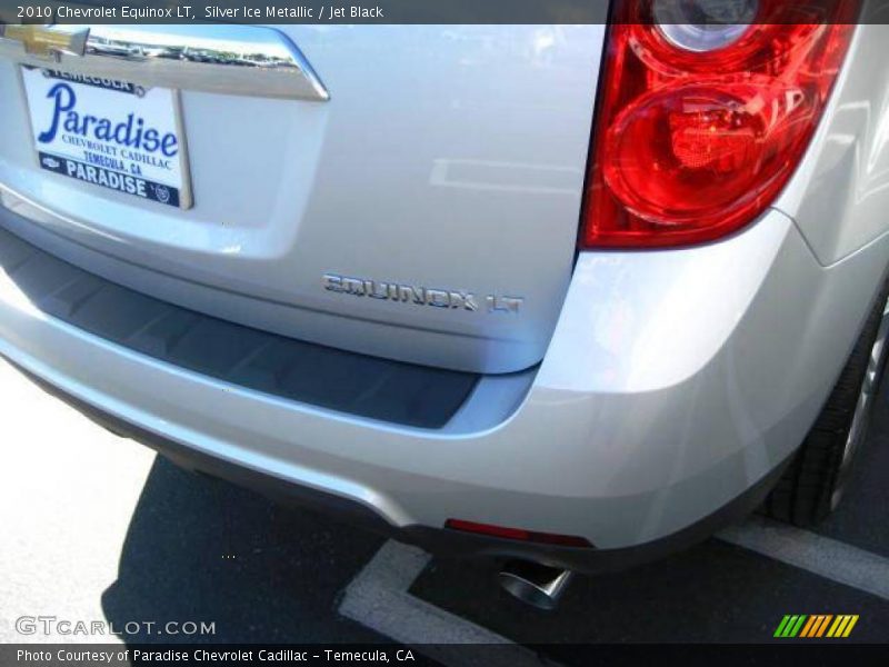 Silver Ice Metallic / Jet Black 2010 Chevrolet Equinox LT