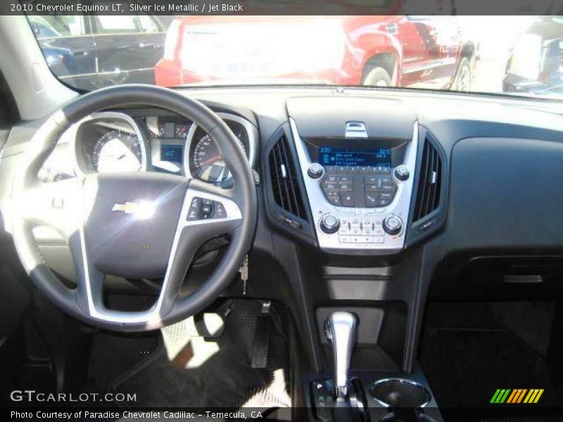 Silver Ice Metallic / Jet Black 2010 Chevrolet Equinox LT