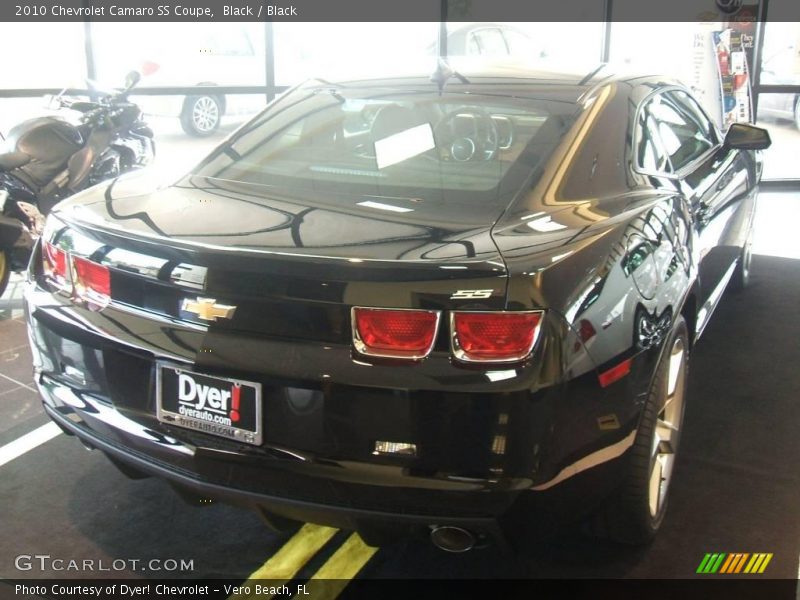 Black / Black 2010 Chevrolet Camaro SS Coupe