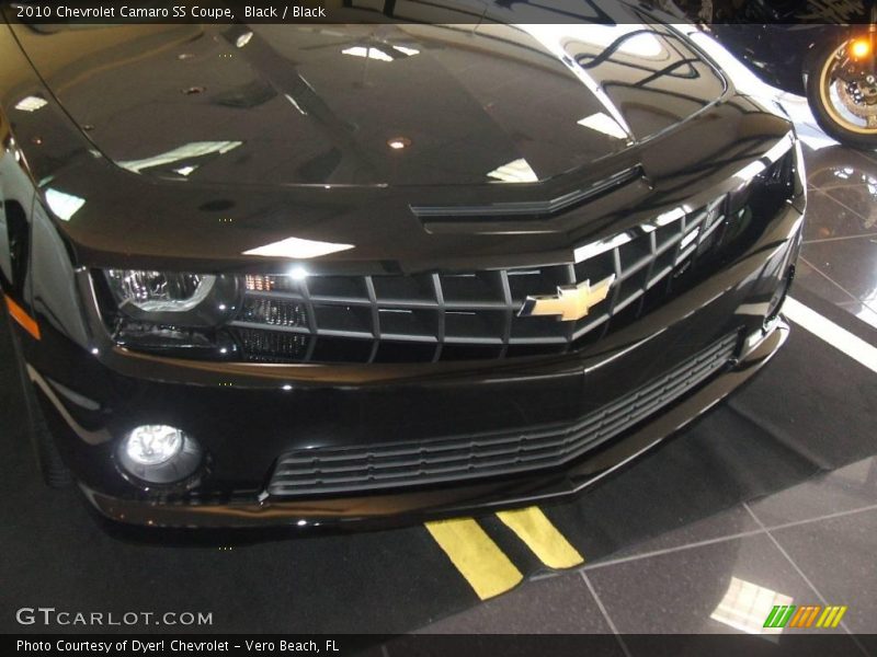 Black / Black 2010 Chevrolet Camaro SS Coupe