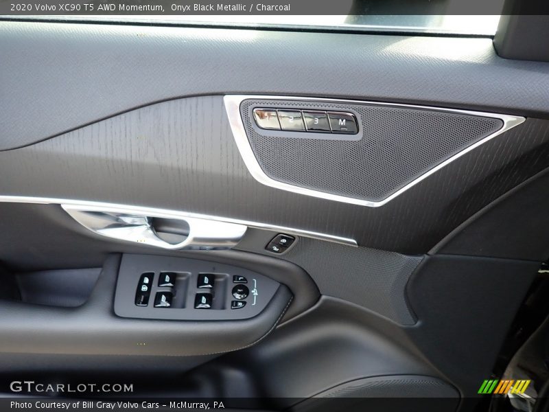 Onyx Black Metallic / Charcoal 2020 Volvo XC90 T5 AWD Momentum