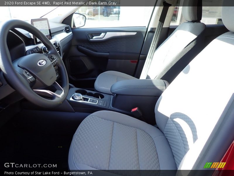 Rapid Red Metallic / Dark Earth Gray 2020 Ford Escape SE 4WD