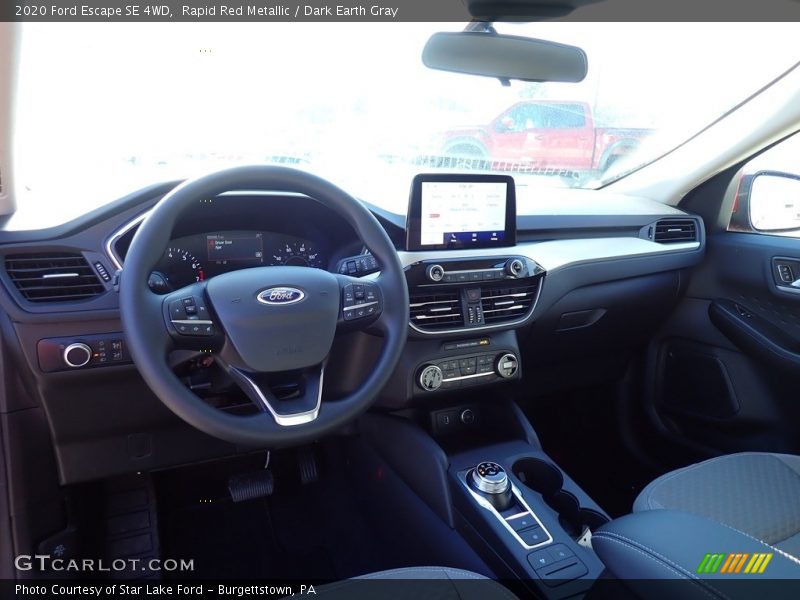 Rapid Red Metallic / Dark Earth Gray 2020 Ford Escape SE 4WD