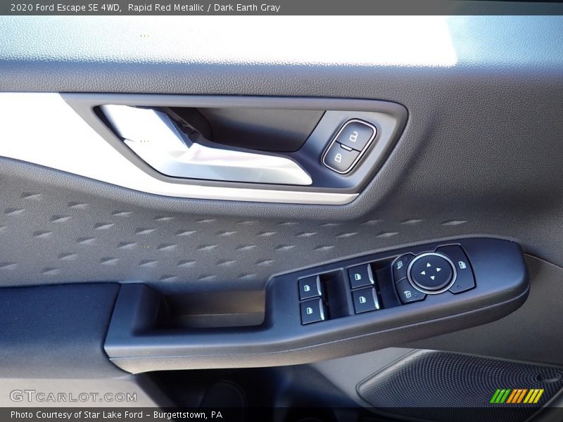 Rapid Red Metallic / Dark Earth Gray 2020 Ford Escape SE 4WD