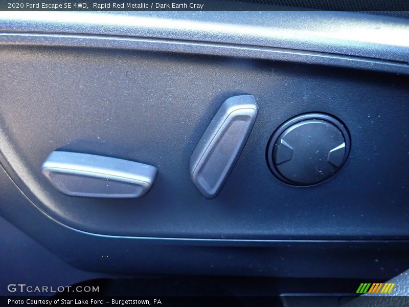 Rapid Red Metallic / Dark Earth Gray 2020 Ford Escape SE 4WD