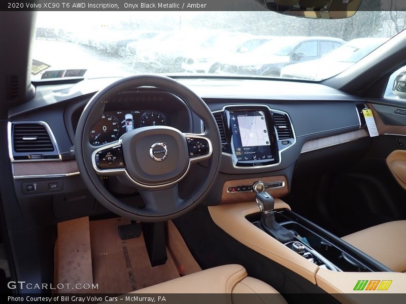  2020 XC90 T6 AWD Inscription Amber Interior