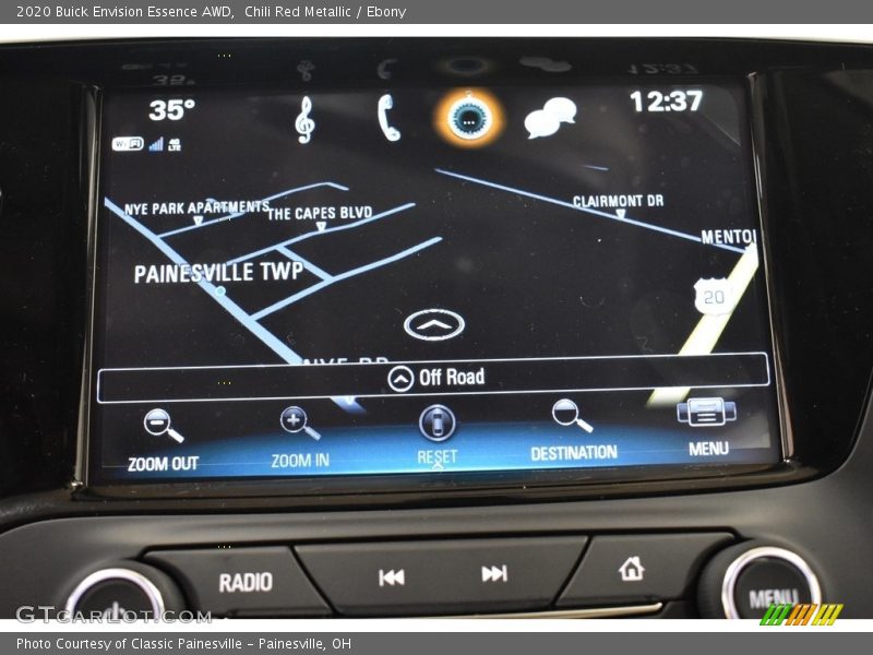 Chili Red Metallic / Ebony 2020 Buick Envision Essence AWD