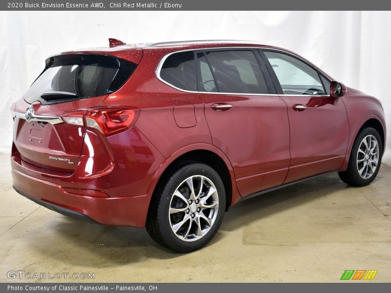 Chili Red Metallic / Ebony 2020 Buick Envision Essence AWD