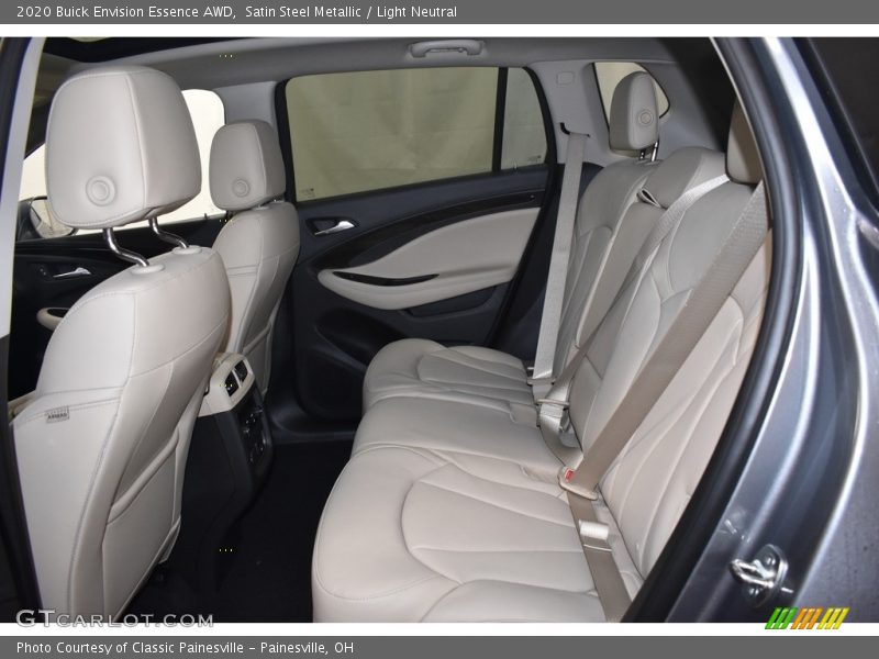 Satin Steel Metallic / Light Neutral 2020 Buick Envision Essence AWD