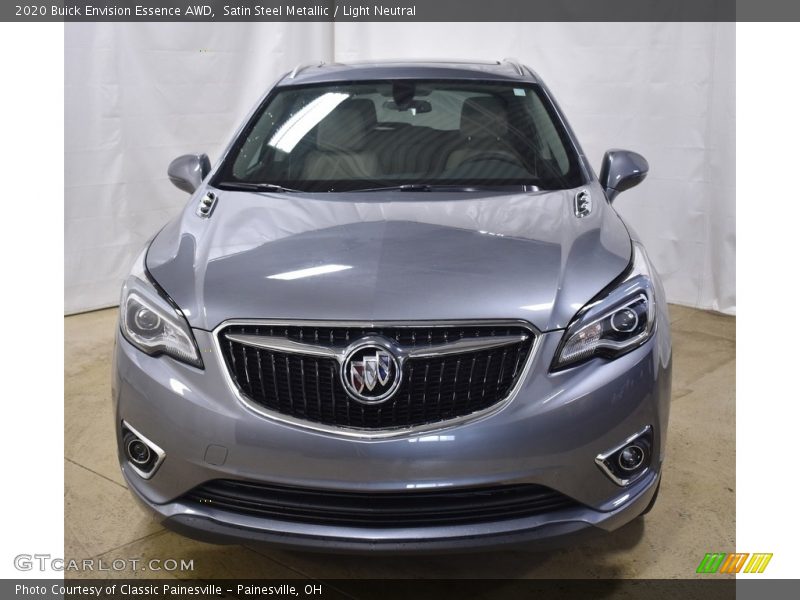 Satin Steel Metallic / Light Neutral 2020 Buick Envision Essence AWD