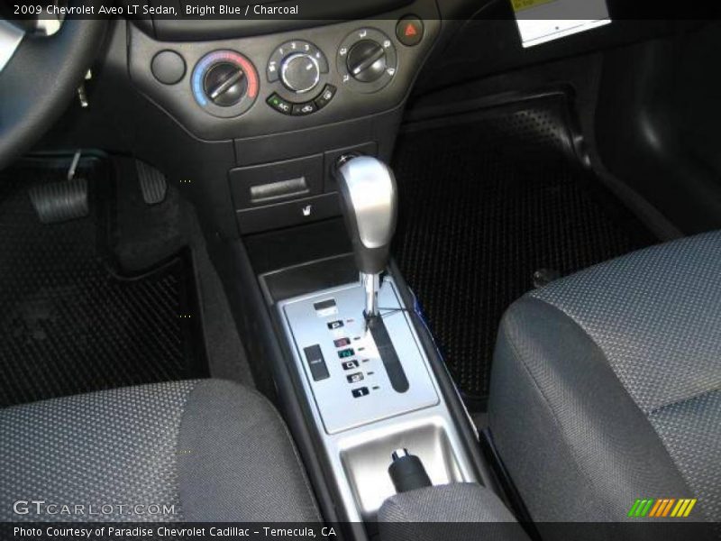 Bright Blue / Charcoal 2009 Chevrolet Aveo LT Sedan