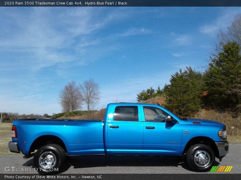 Hydro Blue Pearl / Black 2020 Ram 3500 Tradesman Crew Cab 4x4