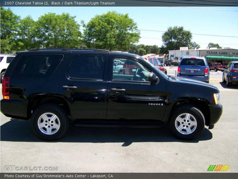 Black / Dark Titanium/Light Titanium 2007 Chevrolet Tahoe LS