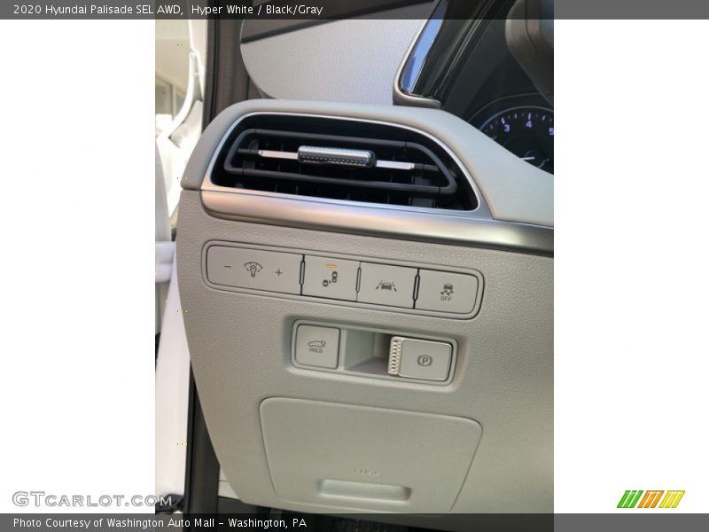 Hyper White / Black/Gray 2020 Hyundai Palisade SEL AWD
