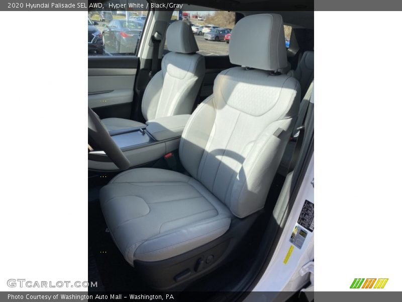 Hyper White / Black/Gray 2020 Hyundai Palisade SEL AWD