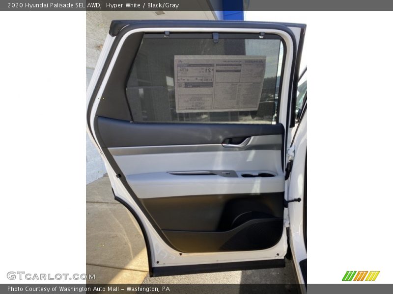 Hyper White / Black/Gray 2020 Hyundai Palisade SEL AWD