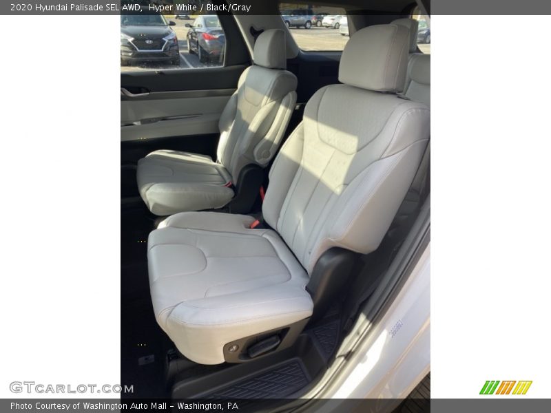 Hyper White / Black/Gray 2020 Hyundai Palisade SEL AWD