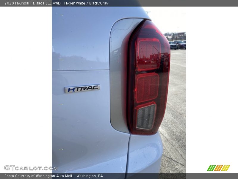 Hyper White / Black/Gray 2020 Hyundai Palisade SEL AWD