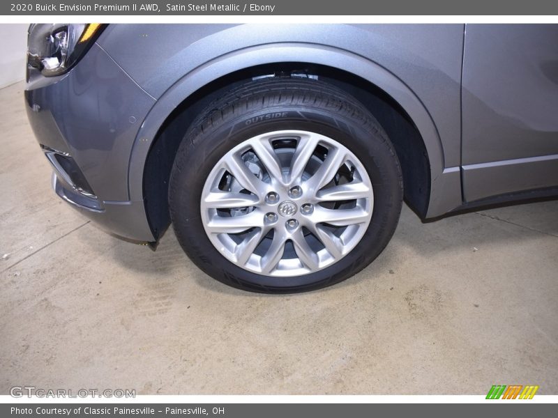 Satin Steel Metallic / Ebony 2020 Buick Envision Premium II AWD