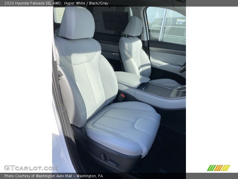 Hyper White / Black/Gray 2020 Hyundai Palisade SEL AWD