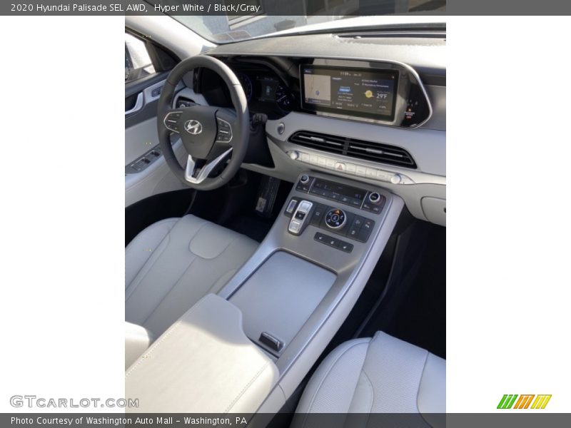 Hyper White / Black/Gray 2020 Hyundai Palisade SEL AWD