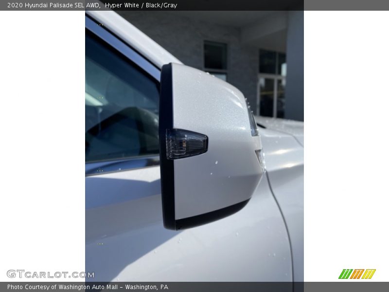 Hyper White / Black/Gray 2020 Hyundai Palisade SEL AWD