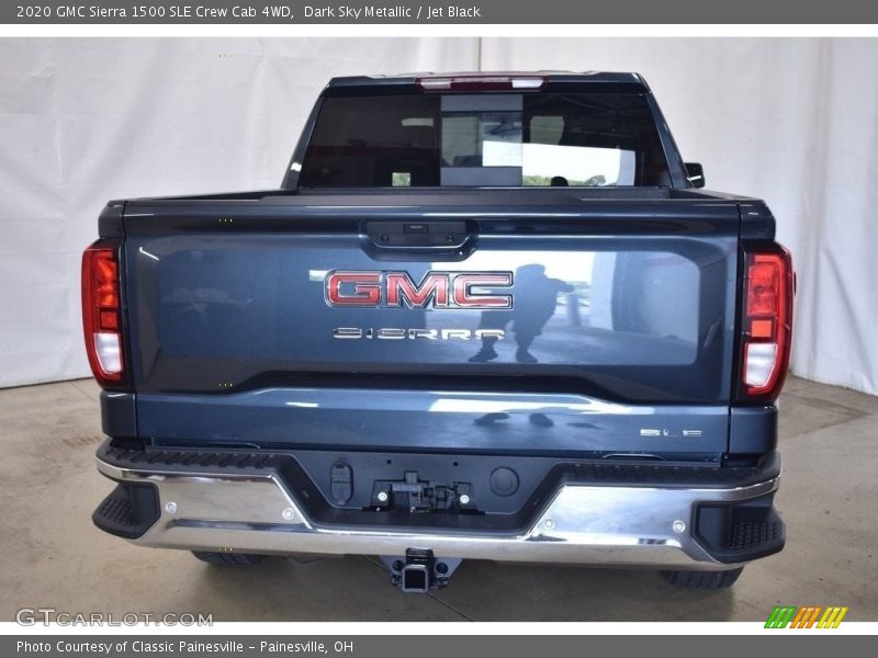 Dark Sky Metallic / Jet Black 2020 GMC Sierra 1500 SLE Crew Cab 4WD